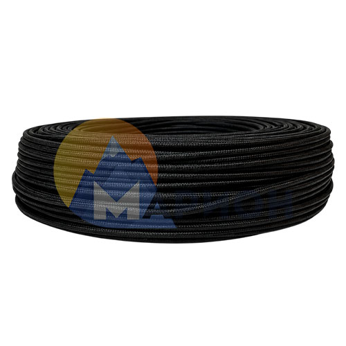 Провод термостойкий 1*0,5мм 350С (медь/никель) К черный 170 метров