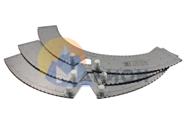 Плоский миканитовый нагреватель для станка для запайки труб Плоский миканитовый нагреватель для станка для запайки труб